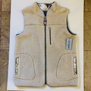 Cat and Jack Girl's Sherpa Vest (XL)